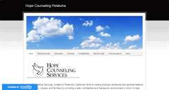 Desktop Screenshot of hopecounselingpetaluma.com